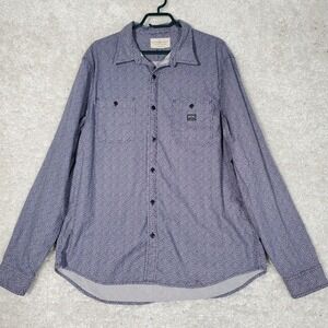 Denim & Supply Ralph Lauren Mens Ditsy Floral Button Shirt Size XXL Retro Casual